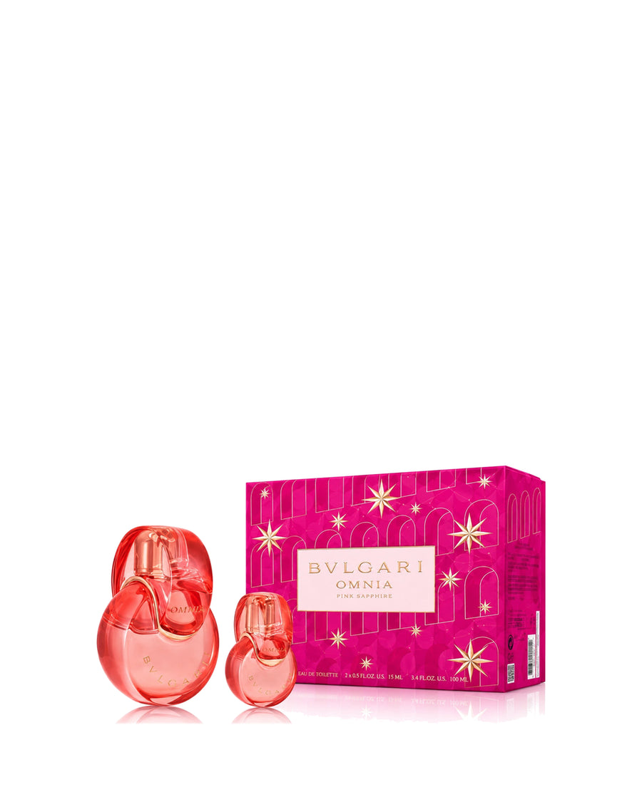 Bvlgari Omnia Coral EDT 100 & 15 ml / 3.4 & 0.5 oz Gift Set