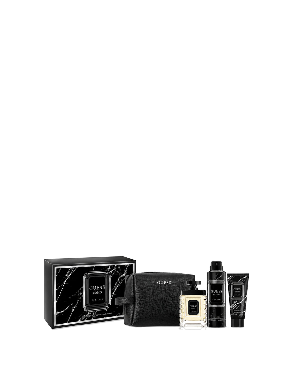 Guess Uomo Est. 1981 for Men 4-Piece Gift Set