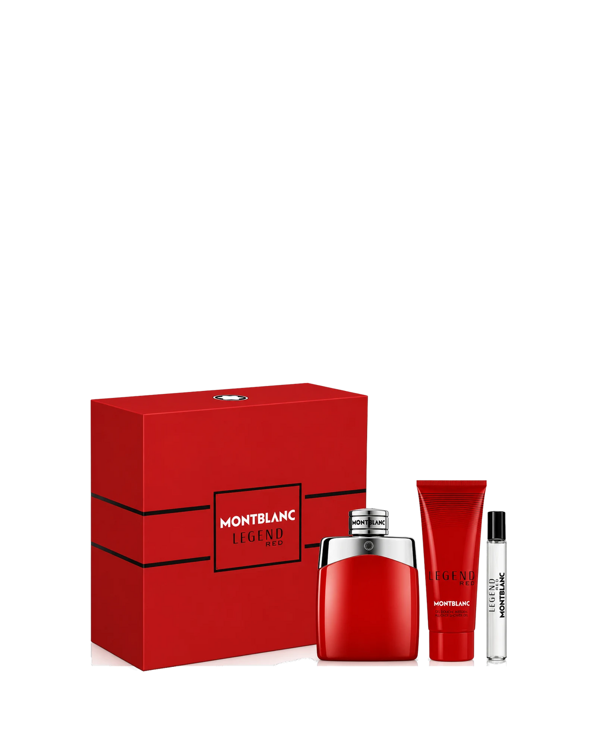Montblanc Legend Red pour Homme-for Men 3-Piece Gift Set