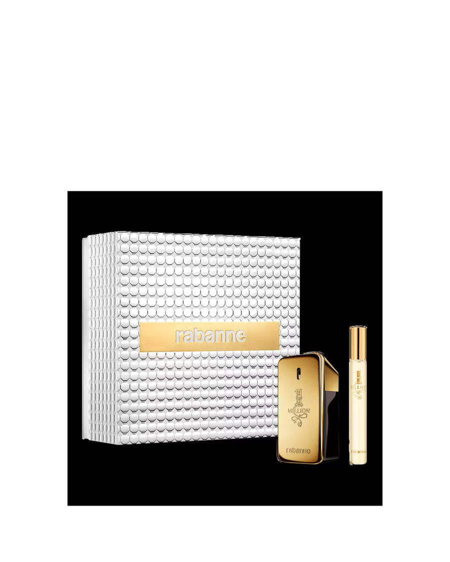 Paco Rabanne Million 2-Piece Gift Set (EDT 100 ml + Travel Spray EDT 10 ml)
