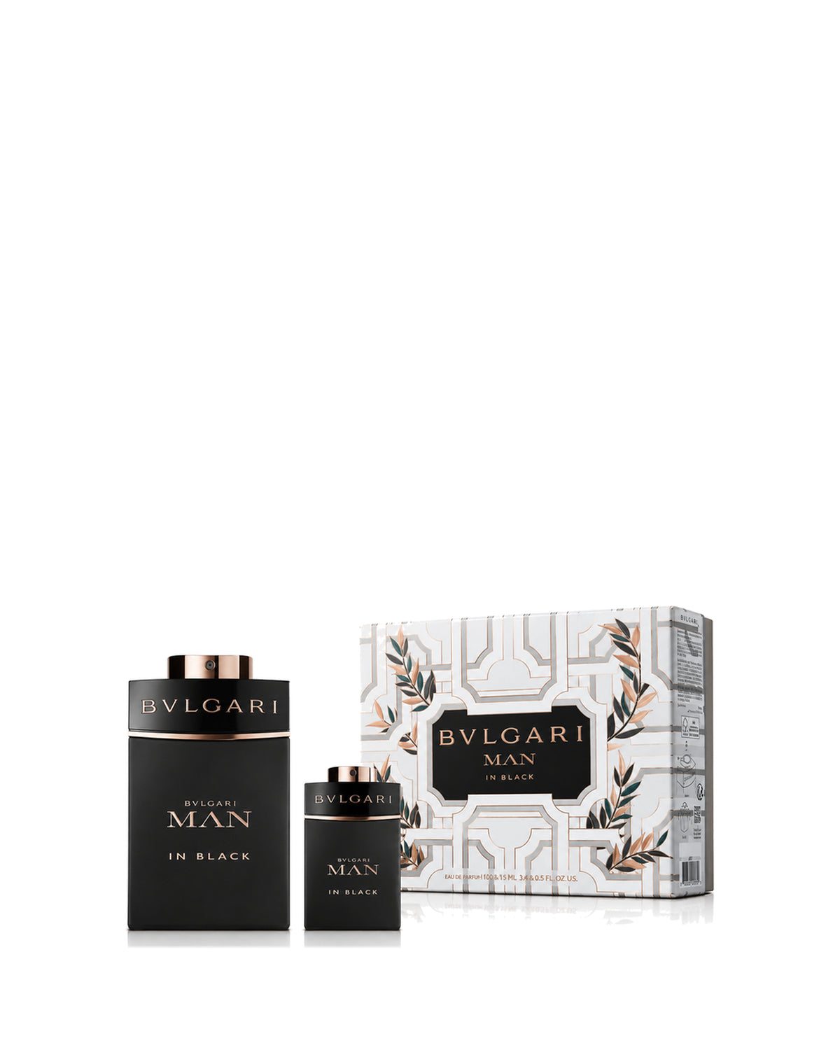 Bvlgari Man "In Black" Eau de Parfum 100 & 15 ml / 3.4 oz & 0.5 oz Gift Set