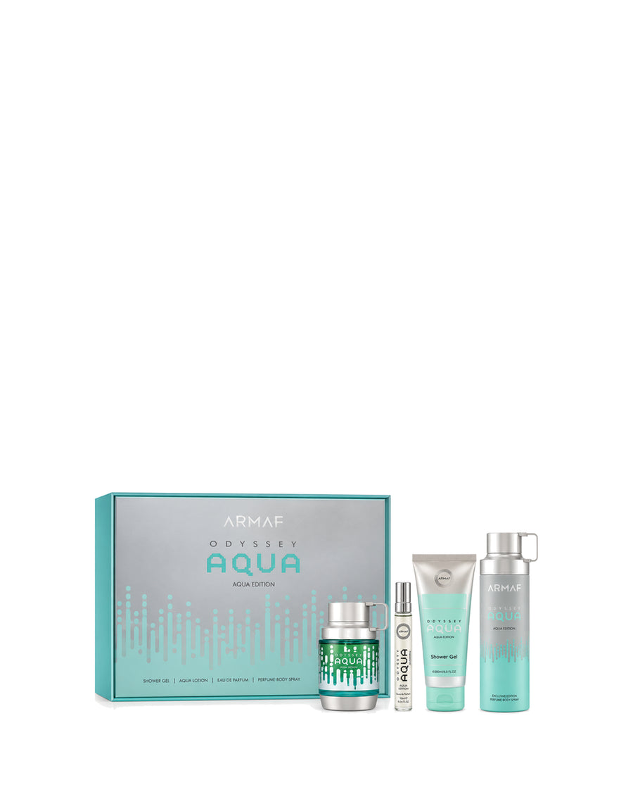 Armaf Odyssey Aqua Edition 4-Piece Gift Set