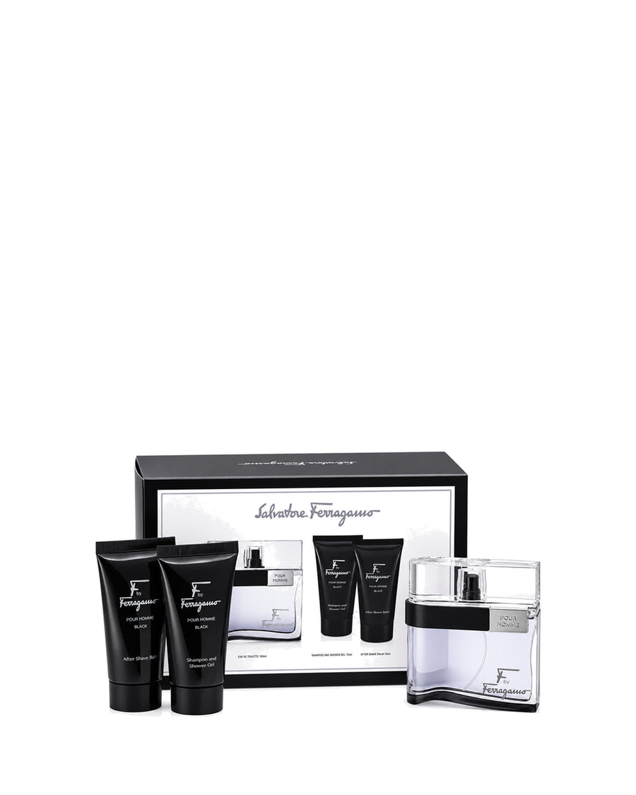 Salvatore Ferragamo Pour Homme Black 3-Piece Gift Set