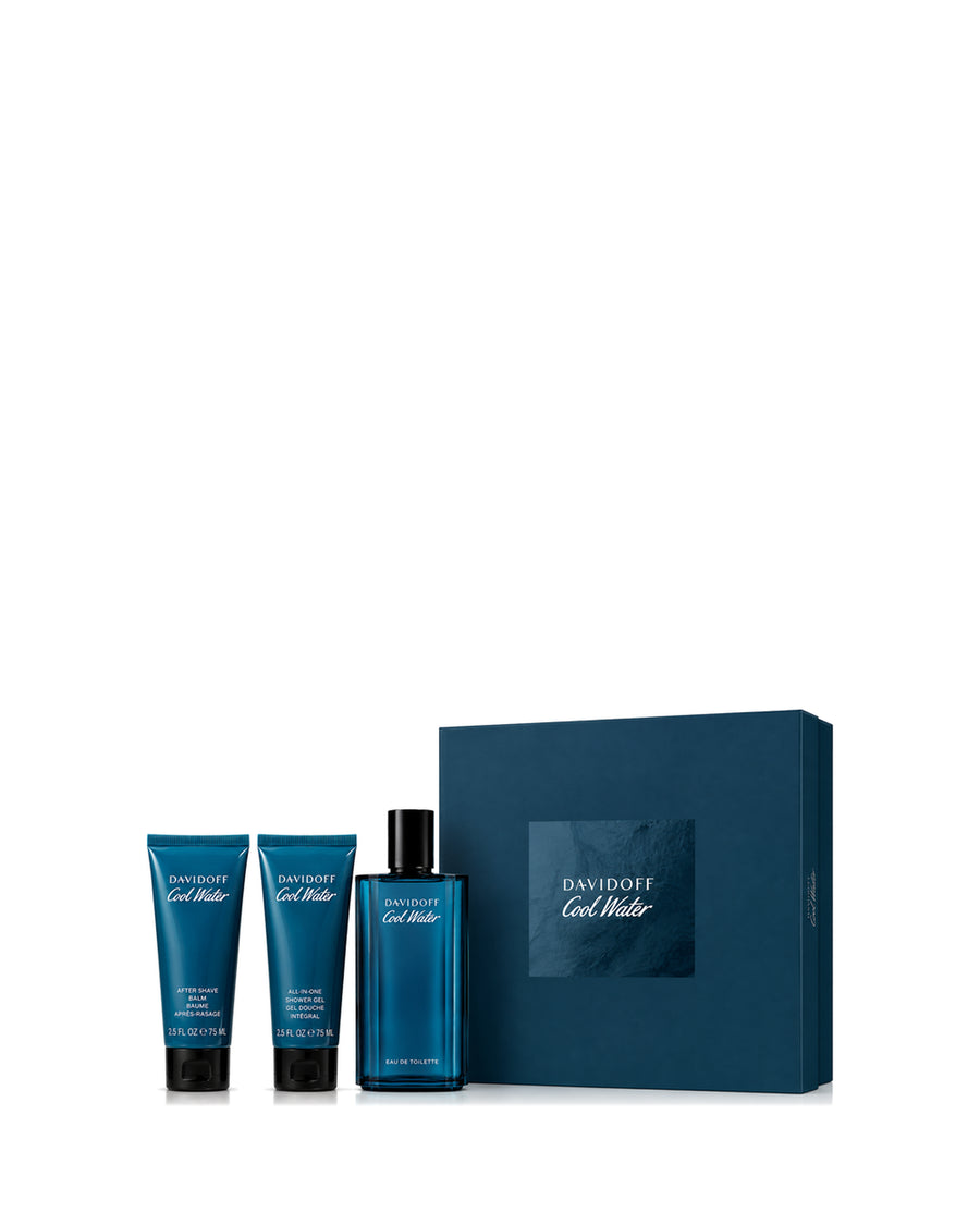Davidoff Cool Water for Men 3-Piece Set EDT 125 ml / AS / SG