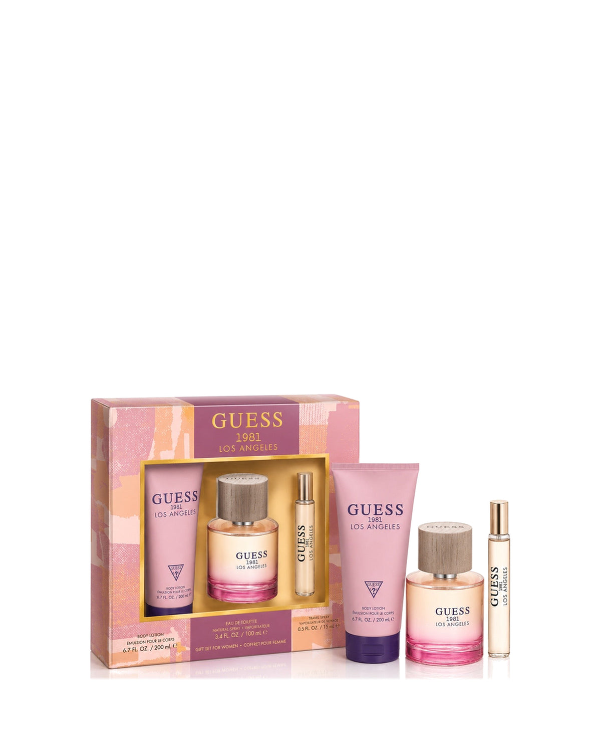 Guess 1981 Los Angeles 3-Piece Set for Women EDT
