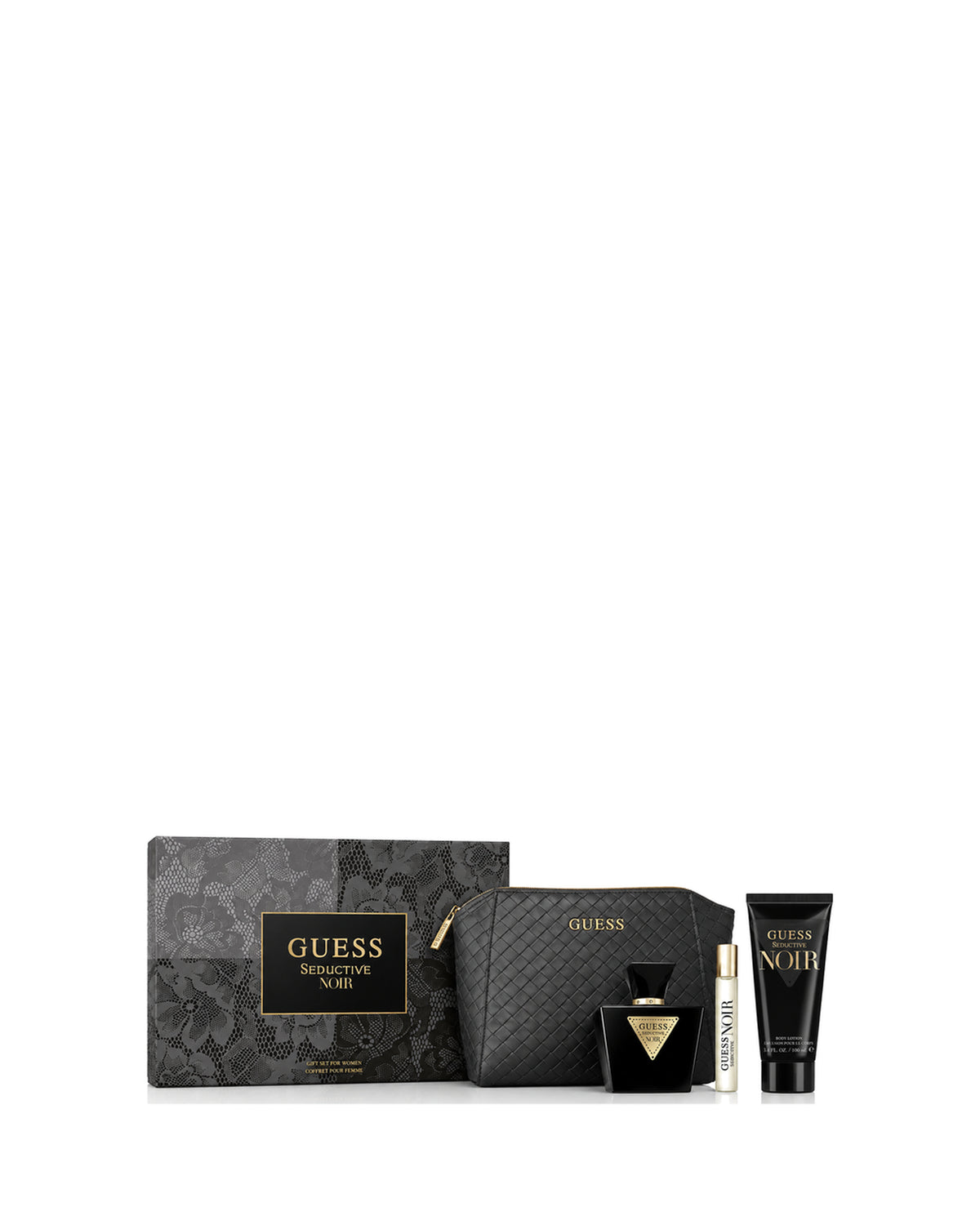 Guess Seductive Noir 4-Piece with Pouch EDT
