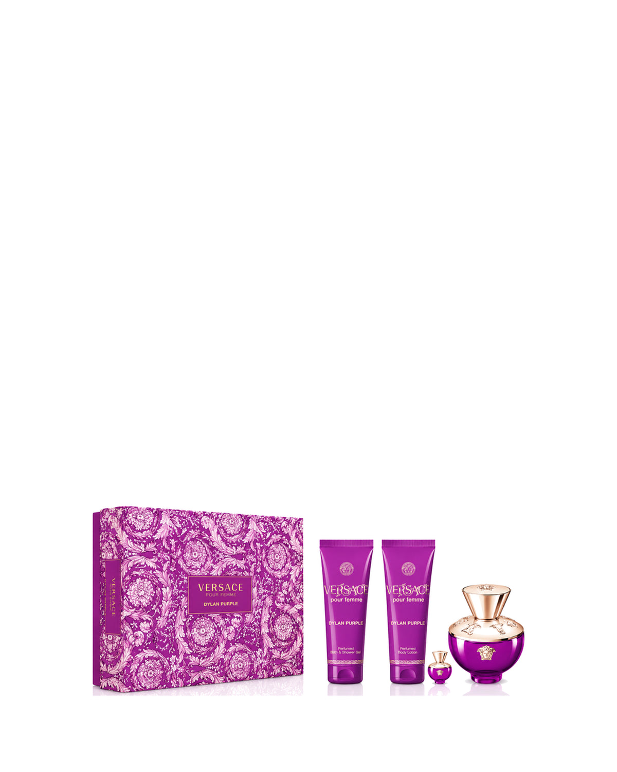 Versace Dylan Purple 4-Piece with Mini EDP