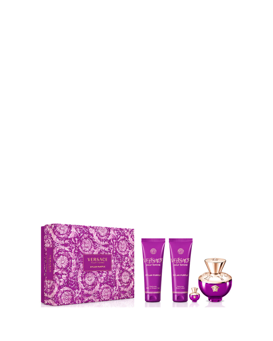 Versace Dylan Purple 4-Piece with Mini EDP