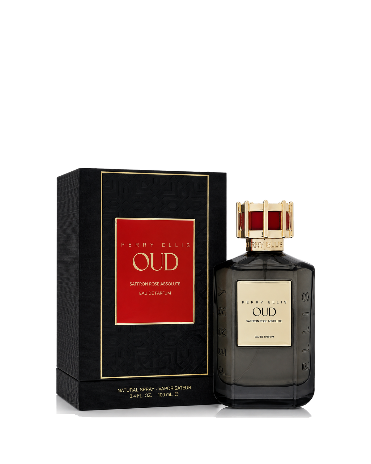 Perry Ellis Oud Saffron Rose Absolute EDP 100 ml