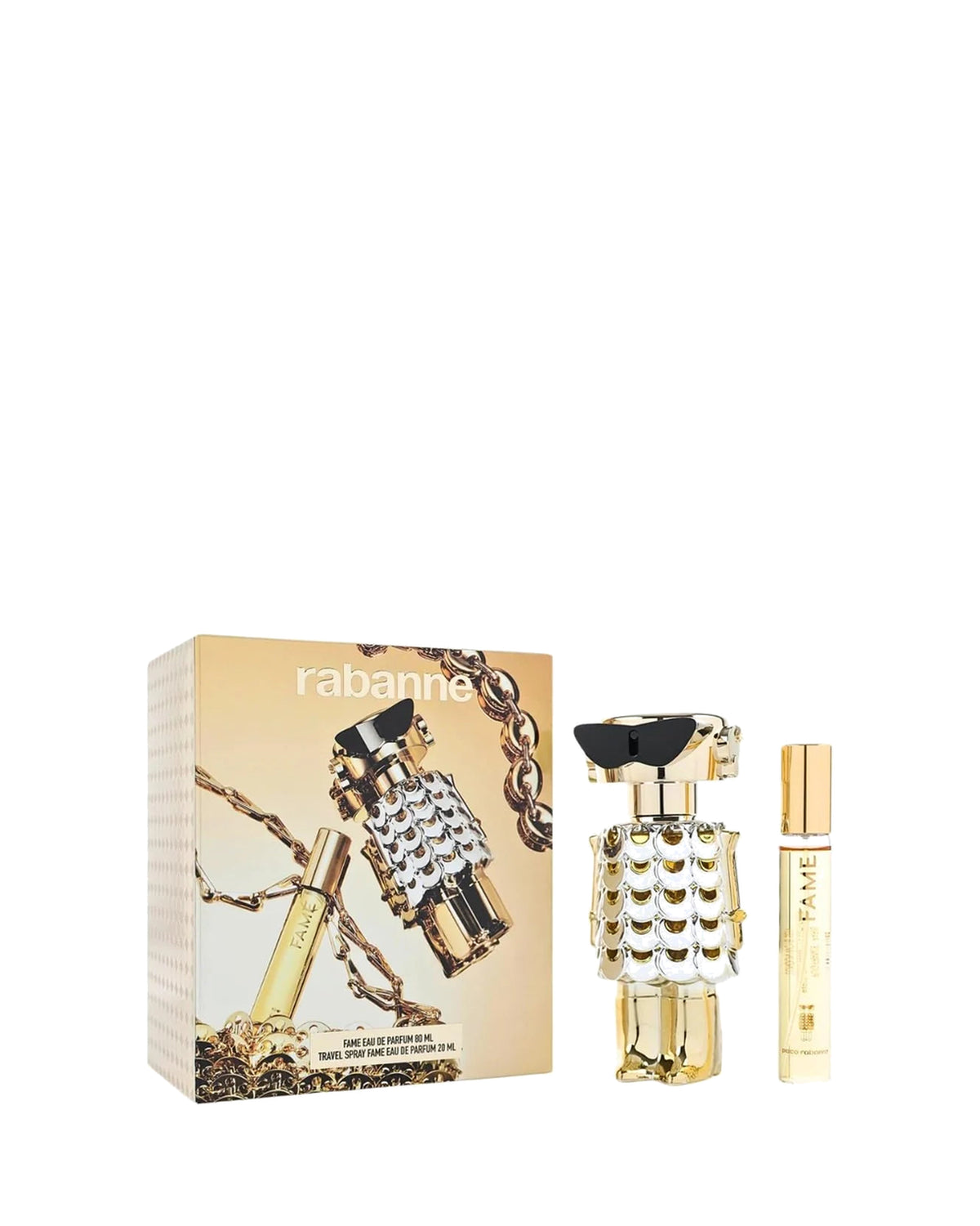 Paco Rabanne Fame 2-Piece Gift Set (EDP 80 ml + Travel Spray EDP 20 ml)