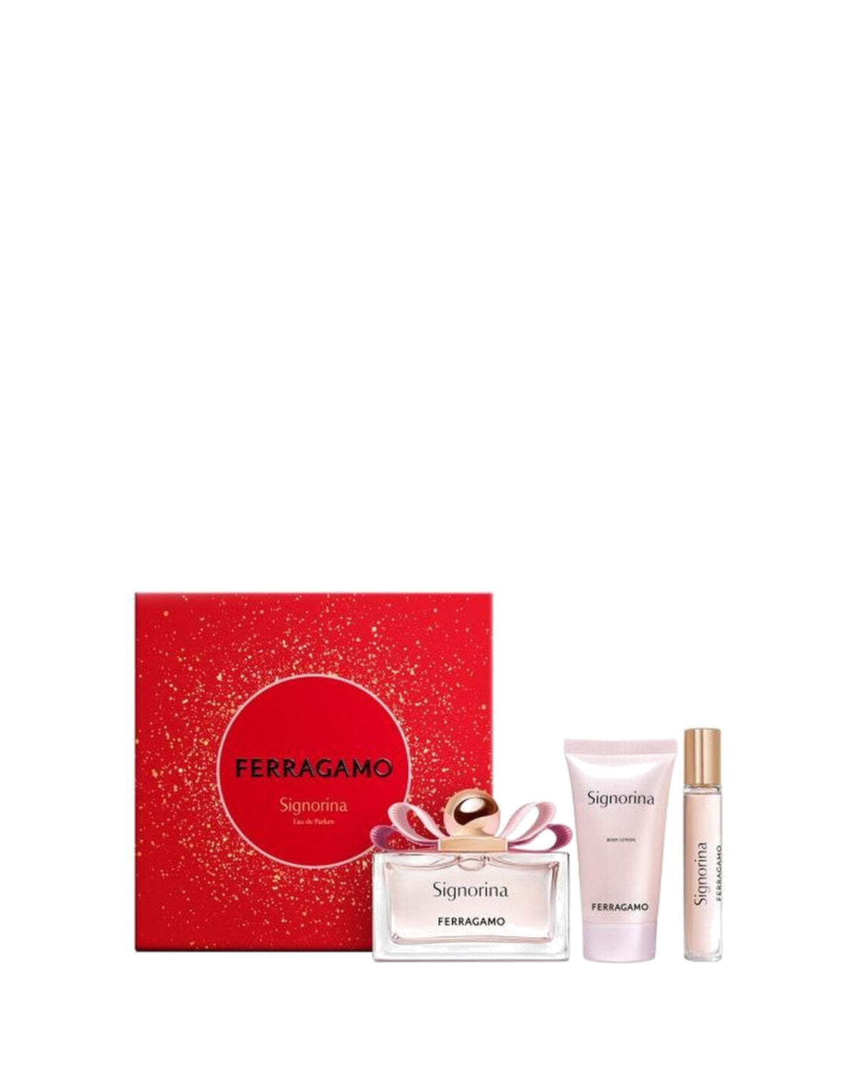 Salvatore Ferragamo Signorina 3-Piece Gift Set (Body Lot. 50 ml + EDP 100 ml + EDP 15 ml)