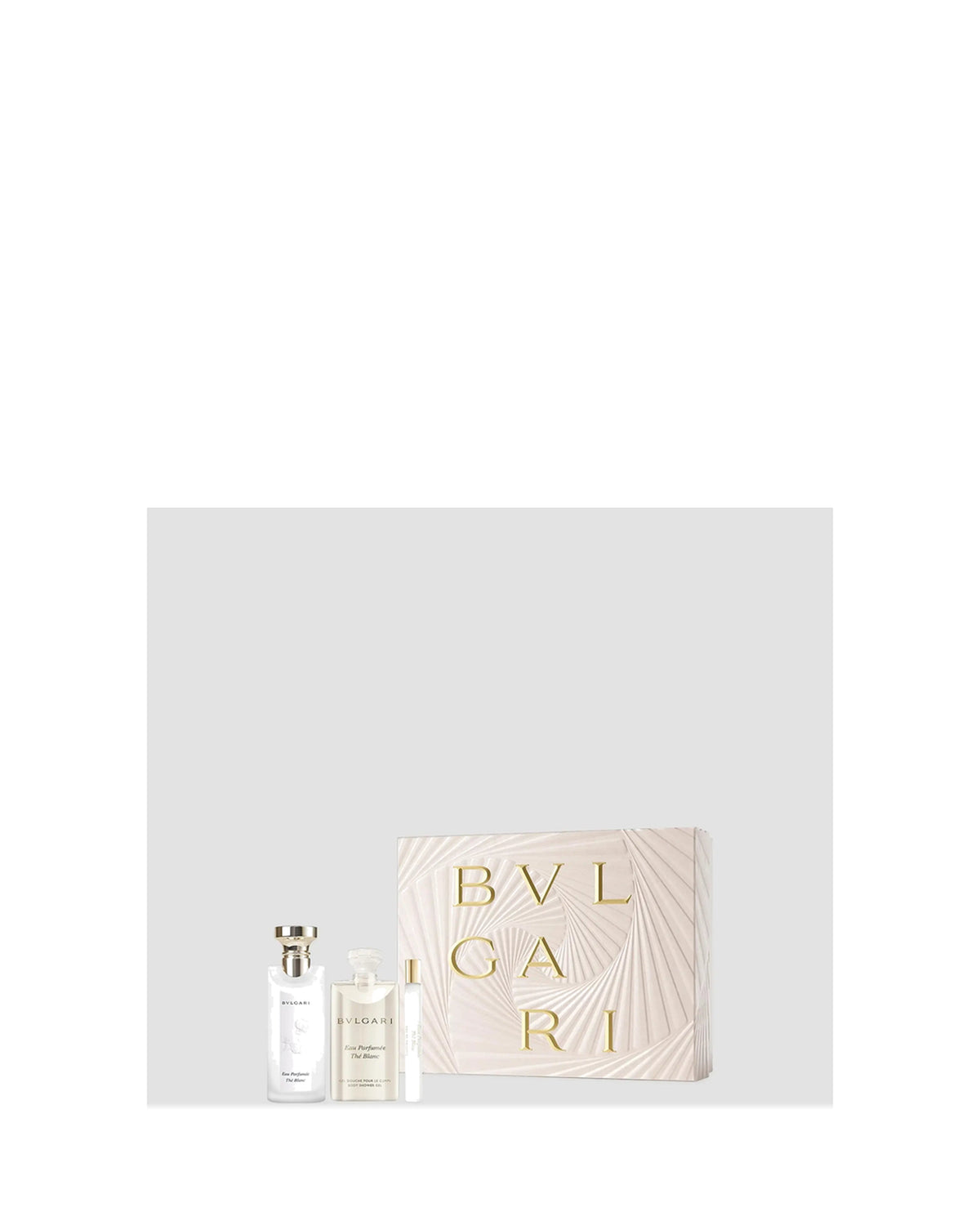 Bvlgari The Blanc 3-Piece Gift Set (EDT 75 ml + EDT 10 ml + Body Shower Gel 75 ml)