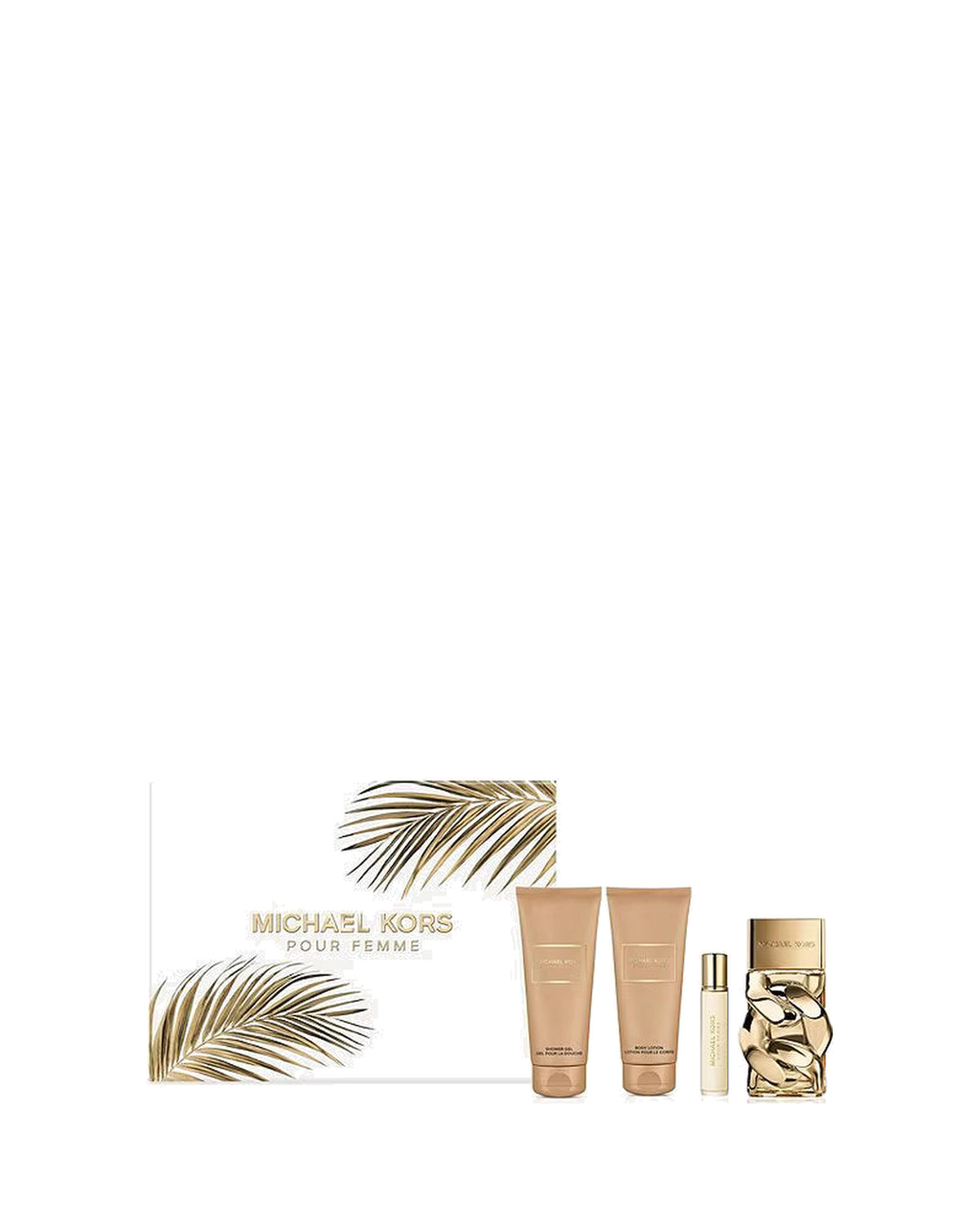 Michael Kors Pour Femme 4-Piece Gift Set (SG 100 ml + Body Lotion 100 ml + EDP Travel 10 ml + EDP 100 ml)