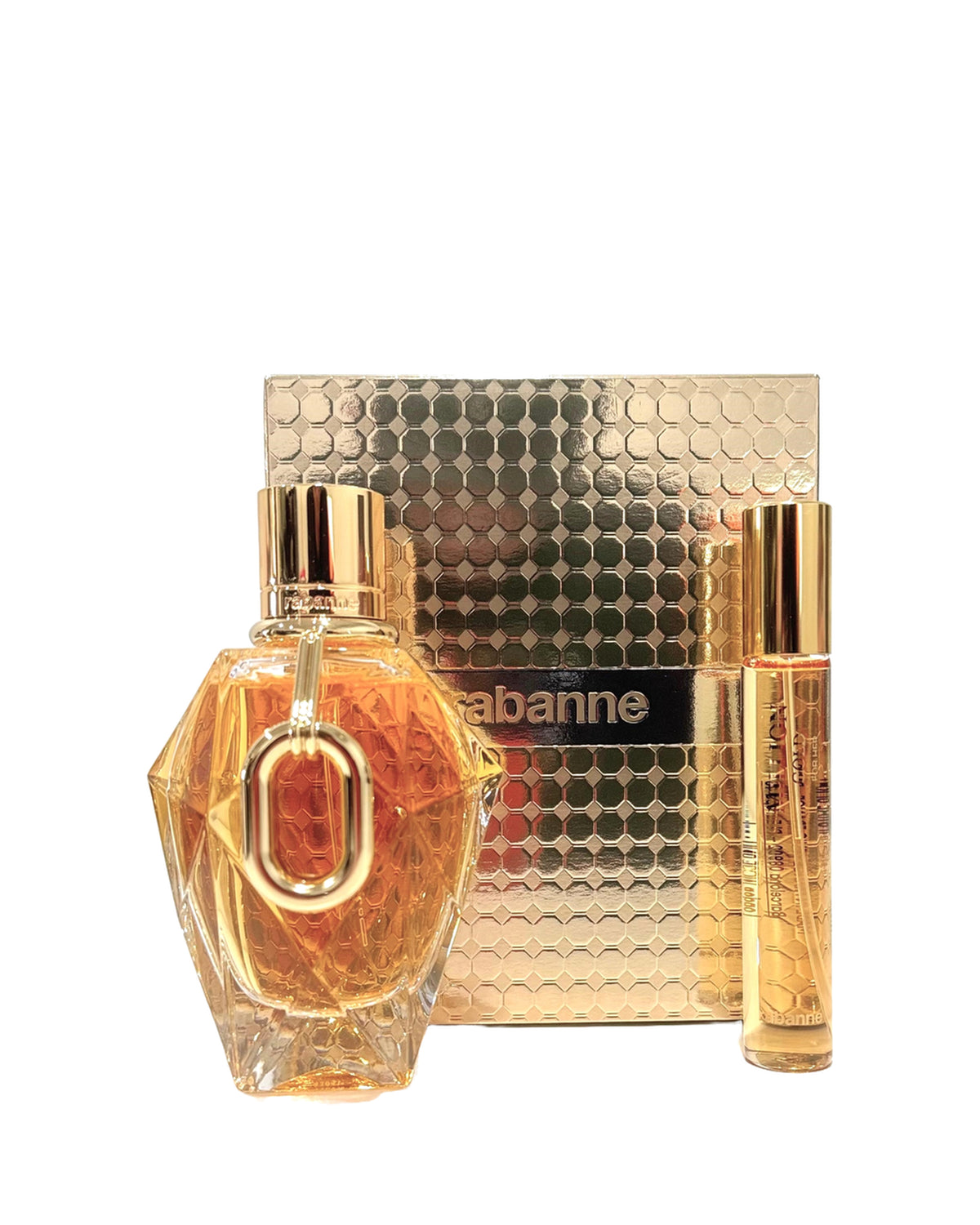 Paco Rabanne Million Gold 2-Piece Gift Set (EDP 90 ml + Travel Spray EDP 20 ml)