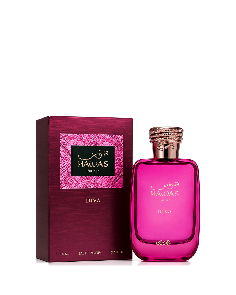Rasasi Hawas Diva Eau de Parfum 3.4 oz / 100 ml