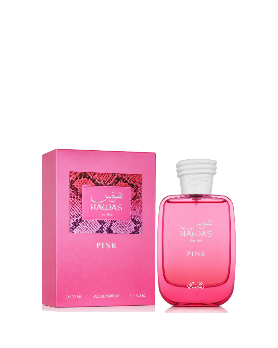Rasasi Hawas Pink Eau de Parfum 3.4 oz / 100 ml