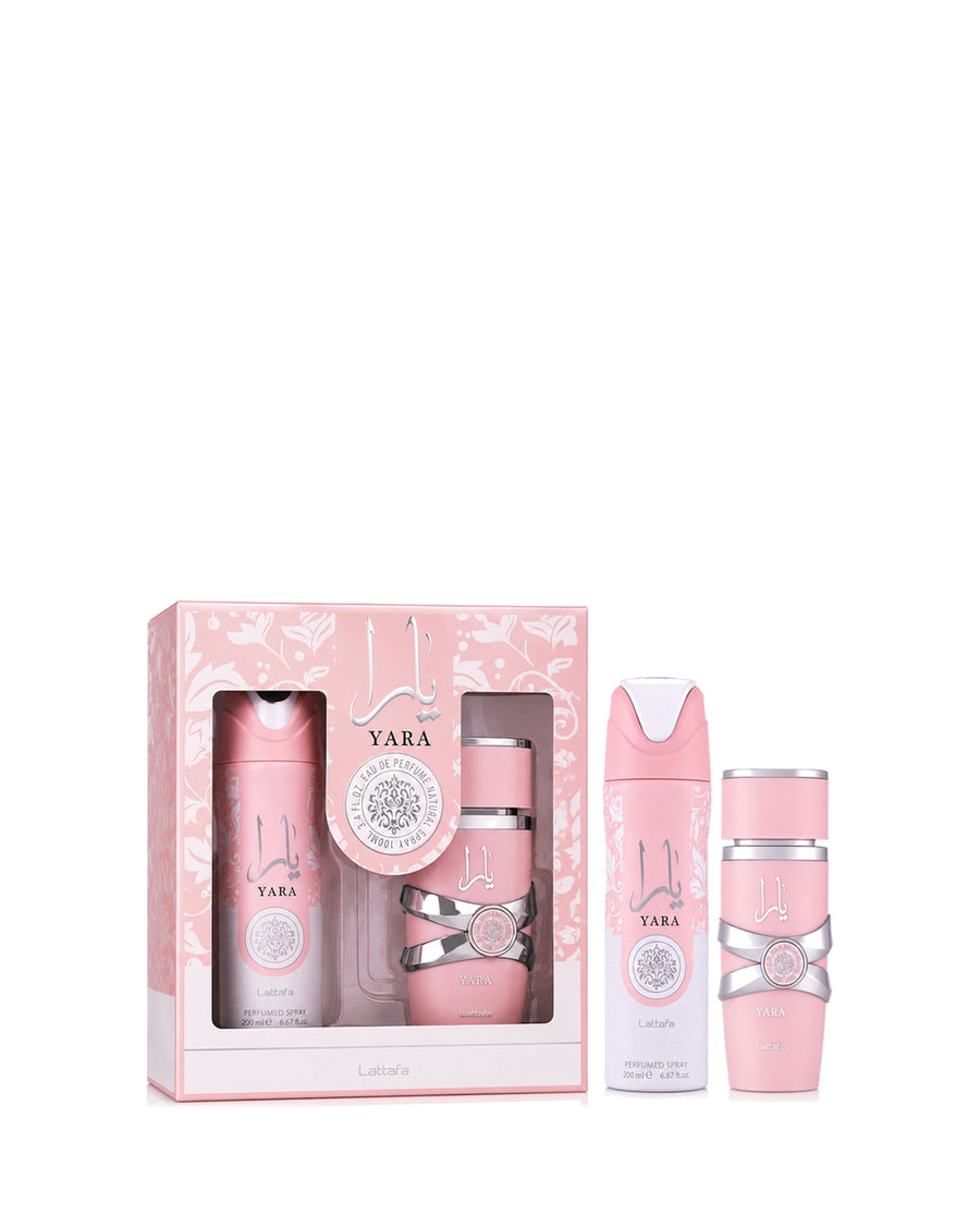 Lattafa Yara 2-Piece Set with Body Spray EDP