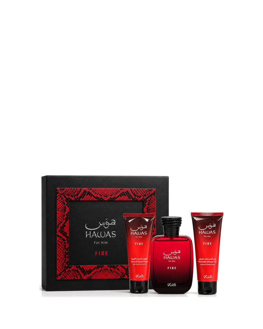 Rasasi Hawas Fire 3-Piece Set EDP