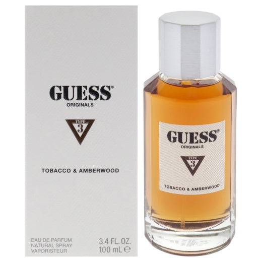 GUESS ORIGINAL TYPE3 TABACCO & AMBERWOOD EDP 100ML