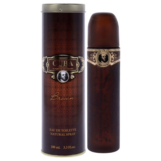 CUBA BROWN EDT 100 ML 3.3