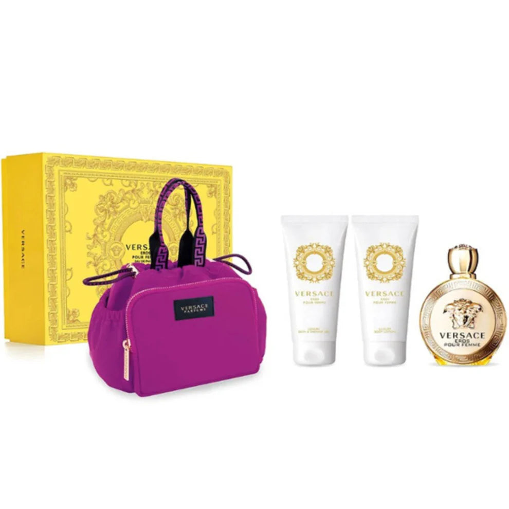 4-Pc. Eros Pour Femme Eau de Parfum Gift Set.